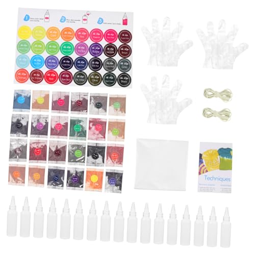 Angoily Farbenfrohes Diy Batikfarben Set Farben Sicher und Ungiftig für Erwachsene für Shirts Kleider Taschen und Mehr für Partys und Kreative Projekte Angoily Farbenfrohes Diy Batikfarben Set Farben Sicher und Ungiftig für Erwachsene für Shirts Kleider Taschen und Mehr für Partys und Kreative Projekte von Angoily
