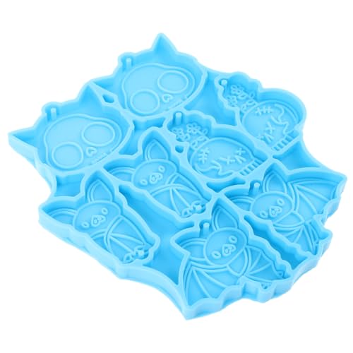 Angoily Fledermaus-Ohrringform Dekoration geformt Herstellung charms anhänger Silikonformen für Ohrringe Schmuckformen für Epoxidharz Ohrringformen Schmuck Kieselgel Blue von Angoily