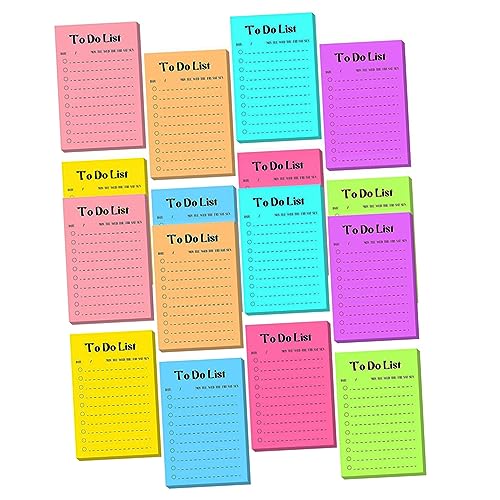 Angoily Fluoreszierende Haftnotizen Bücher Selbstklebende Notizblöcke für Schule Büro und Zuhause Praktische Wiederverwendbare Memo Sticker für Vielseitige Anwendungen Angoily Fluoreszierende Haftnotizen Bücher Selbstklebende Notizblöcke für Schule Büro und Zuhause Praktische Wiederverwendbare Memo Sticker für Vielseitige Anwendungen von Angoily
