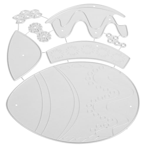 Angoily Fotorahmen-Stanzformen Schneiden sterben Herstellung Prägemappen Stanzformen für Papierhandwerk Schneidwerkzeug Stanzformen Album-Stanzformen Kohlenstoffstahl Silver von Angoily