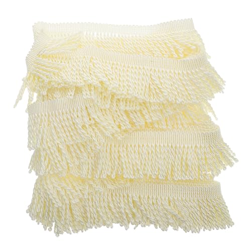 Angoily Fransenbesatz für Vorhänge Polyester Seide DIY Nähzubehör Dekorative Borte für Kissen Polster Gardinen Rand Verzierungen Vielseitig Einsetzbar Angoily Fransenbesatz für Vorhänge Polyester Seide DIY Nähzubehör Dekorative Borte für Kissen Polster Gardinen Rand Verzierungen Vielseitig Einsetzbar von Angoily