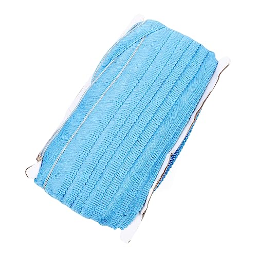 Angoily Fransenborte Polyester Blau Quaste für Diy Bastelprojekte Kleidung und Kissen Dekoration Langlebig und Vielseitig Einsetzbar von Angoily
