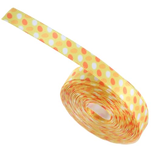 Angoily Frühlings Easter Geschenkband Breit Polyester Dekoband mit Festlichem Muster für Handwerk Geschenkverpackung und Partydekoration Angoily Frühlings Easter Geschenkband Breit Polyester Dekoband mit Festlichem Muster für Handwerk Geschenkverpackung und Partydekoration von Angoily