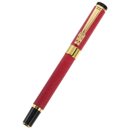Angoily Füllfederhalter mit Mattiertem Metallgehäuse Leicht Tragbar für Schule Büro und Reisen Feine Spitze für Flüssiges Schreiben und Business Signaturen Eleganter Reise Schreibstift Angoily Füllfederhalter mit Mattiertem Metallgehäuse Leicht Tragbar für Schule Büro und Reisen Feine Spitze für Flüssiges Schreiben und Business Signaturen Eleganter Reise Schreibstift von Angoily