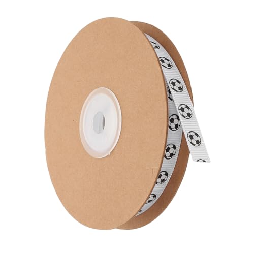 Angoily Fußballband Breit Elastisches Geschenkband für Fußballgeschenke Sportparty dekoration Langlebiges Bastelband für Schleifen und Geschenkverpackungen Angoily Fußballband Breit Elastisches Geschenkband für Fußballgeschenke Sportparty dekoration Langlebiges Bastelband für Schleifen und Geschenkverpackungen von Angoily