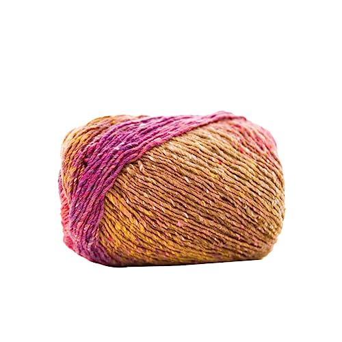 Angoily Garn für Handarbeit Einstellbare Häkel Schal und Mützenlinie Hochwertigem Material für DIY Pullover Decken und Accessoires Zufälliger Stil von Angoily