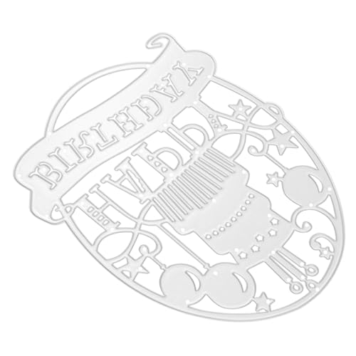 Angoily Geburtstagskuchenform „Happy Birthday“ Stanzform Für Kuchen Stanzform Für Vorlage Für Geburtstagsdekoration Basteln Geburtstagskarte Lustiges Scrapbooking Papierschnitte von Angoily