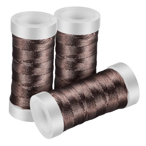 Angoily Geflochtene Turmlinie Schmuck Form Nähgarn Fäden Nähen Quastenfaden Handwerk Machen Stich Herstellung Weiß Für Stickfaden Bastelschnur Stickgarn-kit Garnrollen Hellbraun Nylon Angoily Geflochtene Turmlinie Schmuck Form Nähgarn Fäden Nähen Quastenfaden Handwerk Machen Stich Herstellung Weiß Für Stickfaden Bastelschnur Stickgarn-kit Garnrollen Hellbraun Nylon von Angoily