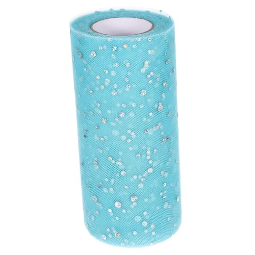 Angoily Glitzer Tüllstoff Rolle Yards Blau Tüll Band mit Pailletten DIY Geschenkband Party und Hochzeitsdeko Schneidbar für Tutu Röcke Bastel und Blumenverzierung Angoily Glitzer Tüllstoff Rolle Yards Blau Tüll Band mit Pailletten DIY Geschenkband Party und Hochzeitsdeko Schneidbar für Tutu Röcke Bastel und Blumenverzierung von Angoily