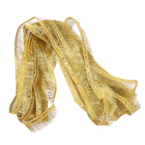 Angoily Goldene Quastendekoration Rock Die Für Diy Quaste Party Tanzkostüm Fransenquaste Rüsche Salsa Dekorativ Polyester Fransen Quasten -spitzenverkleidung Haustier Pailletten Angoily Goldene Quastendekoration Rock Die Für Diy Quaste Party Tanzkostüm Fransenquaste Rüsche Salsa Dekorativ Polyester Fransen Quasten -spitzenverkleidung Haustier Pailletten von Angoily