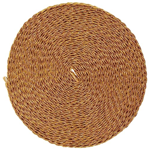 Angoily Goldene Spitze gewelltes Band geflochten Perlen Quastenverkleidung Spitzenband Nähen von Randverkleidung Quaste Zopfbesatz nähen Spitzenbesatz mit Fransen und Quasten Polyestergarn Angoily Goldene Spitze gewelltes Band geflochten Perlen Quastenverkleidung Spitzenband Nähen von Randverkleidung Quaste Zopfbesatz nähen Spitzenbesatz mit Fransen und Quasten Polyestergarn von Angoily