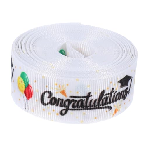 Angoily Graduationsband Breit Rolle Zartes Geschenkband für DIY Schleifen Partydekoration Geschenkverpackung Frühling Sommer Deko Feines Abschlussschleifenband Angoily Graduationsband Breit Rolle Zartes Geschenkband für DIY Schleifen Partydekoration Geschenkverpackung Frühling Sommer Deko Feines Abschlussschleifenband von Angoily