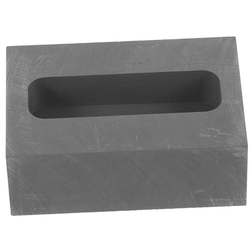 Angoily Graphit Gussform Schmelzform Metallgießform für Kleine Volumen Messing Gold Silber Kupfer Gießen für Wissenschaft Unterricht Experimente von Angoily