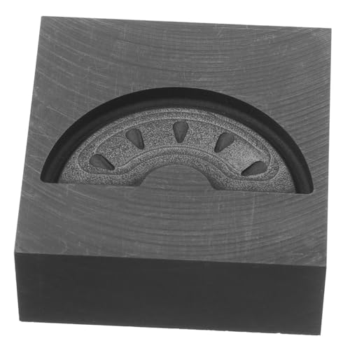 Angoily Graphitform Schmelzformen gießen Gussform Schmuckformen Holzkohle schmelzen Formen für den Metallguss Ingotform von Angoily
