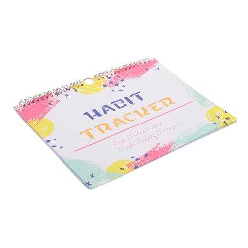 Angoily Habit Tracker Journal Undatierter Planer für Gewohnheiten Schlaf und Lernen für Persönliche Entwicklung Produktivität und To Do Listen von Angoily