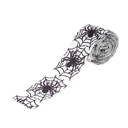 Angoily Halloween Geschenkverpackungsbänder Lange DIY Bastelbänder für Kreative Dekoration für Halloween Party und Strapazierfähig und Vielseitig Einsetzbar von Angoily