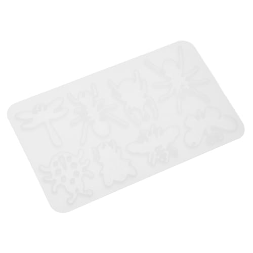 Angoily Halloween Silikonform für DIY Tieranhänger Flexibles Gießharz Modell für Schmuckherstellung und Bastelprojekte Geeignet für Anhänger und Ohrringe von Angoily