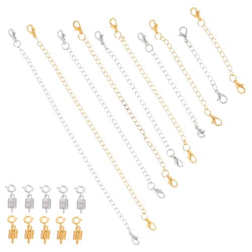 Angoily Halskettenverlängerung Magnetverschluss für Schmuckherstellung Lobster Claw Verlängerungskette für Diy Projekte Angoily Halskettenverlängerung Magnetverschluss für Schmuckherstellung Lobster Claw Verlängerungskette für Diy Projekte von Angoily