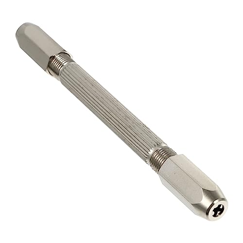 Angoily Handbohrer Sechskant Doppelseitige Handbohrmaschine für Schmuck und Uhrenreparatur Präzise Miniaturbohrmaschine mit Spannfutter für Drahtstärken Komfortabel Angoily Handbohrer Sechskant Doppelseitige Handbohrmaschine für Schmuck und Uhrenreparatur Präzise Miniaturbohrmaschine mit Spannfutter für Drahtstärken Komfortabel von Angoily