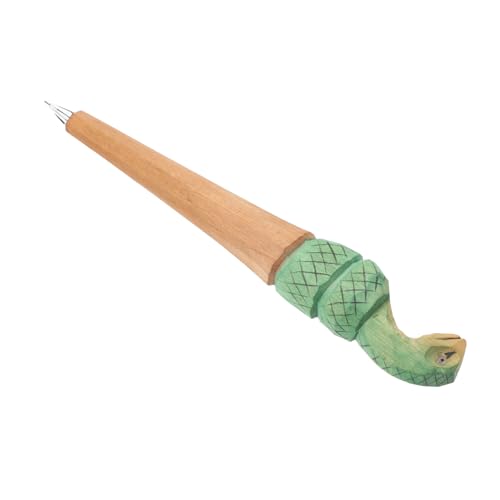 Angoily Handgefertigter Holz Kugelschreiber Schlange Design Glattes Schreiben Sammlerstück für Schule Büro Kreatives Schreibgerät aus Langlebigem Holz von Angoily