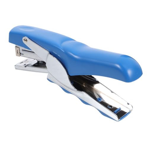 Angoily Handhefter Klassenzimmer Werkzeug Mini für komfortabel manuelle Hefter Unterrichtsversorgung Metallhefter Büro-Tischhefter Hefter schwere Ausführung Bürobedarf Eisen Blau Angoily Handhefter Klassenzimmer Werkzeug Mini für komfortabel manuelle Hefter Unterrichtsversorgung Metallhefter Büro-Tischhefter Hefter schwere Ausführung Bürobedarf Eisen Blau von Angoily