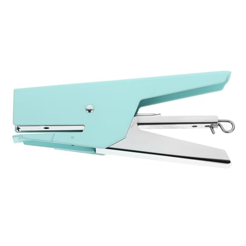 Angoily Handlicher Heftgerät Kompakter Metallhefter für Schule Büro und Zuhause Ästhetisches Schreibwarenaccessoire für Studenten Robustes Design und Einfache Handhabung von Angoily