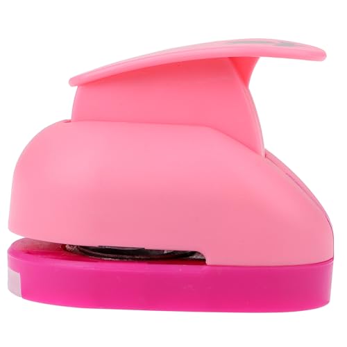 Angoily Handlicher Papierstanzer Motivlocher Rosenform Kraftsparender DIY Craft Hole Punch für Scrapbooking Grußkarten Geschenkanhänger für Bastelprojekte von Angoily