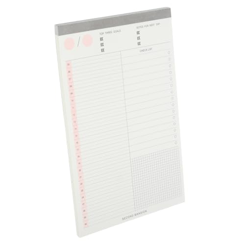 Angoily Haushalts Planer Notizblock Multifunktionales Memo Pad für Büro und Leicht und Tragbar für Notizen Reisen und Tägliche Organisation von Angoily