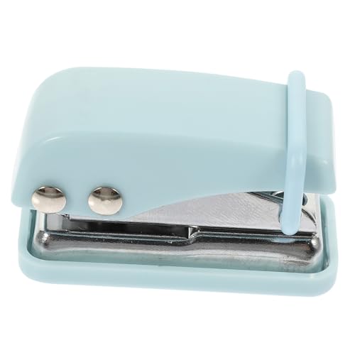 Angoily Hefter Ergonomisches Design für Bürobedarf Tragbarer Hefter für Schulbedarf Einfach zu Bedienen und Platzsparend für Schnelles Heften von Dokumenten von Angoily
