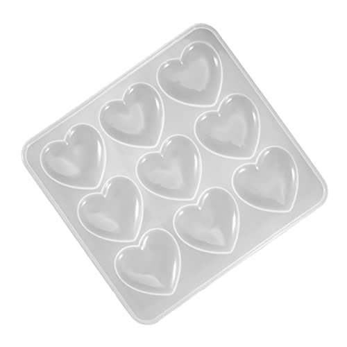 Angoily Herzförmige Silikonform für Diy Schmuck und Basteln Hochwertige Gießform Langlebig und Einfach zu Verwenden für Weihnachtsdekoration und Angoily Herzförmige Silikonform für Diy Schmuck und Basteln Hochwertige Gießform Langlebig und Einfach zu Verwenden für Weihnachtsdekoration und von Angoily