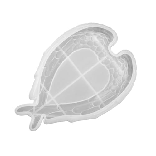 Angoily Herzförmige Wings Silikonform für Epoxidharz Flexibles DIY Tray Gießform Transparent Einfach zu Entformen Wiederverwendbar Dekoratives Aufbewahrungstablett für Schmuck und Angoily Herzförmige Wings Silikonform für Epoxidharz Flexibles DIY Tray Gießform Transparent Einfach zu Entformen Wiederverwendbar Dekoratives Aufbewahrungstablett für Schmuck und von Angoily