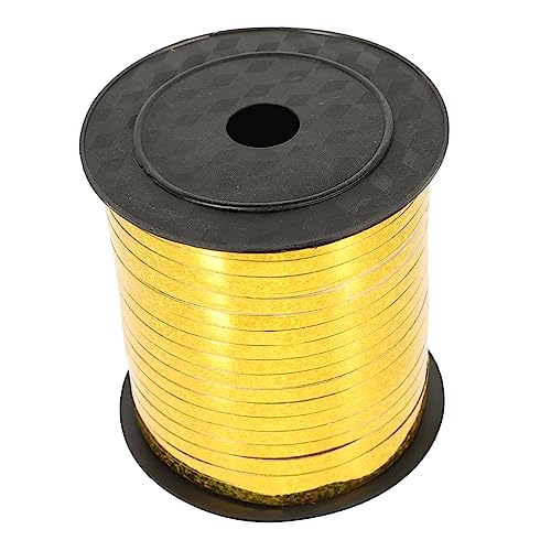 Angoily Hochwertiges DIY Geschenkband Yards Goldfarbenes Langlebiges Dekoband für Ballons Geschenkverpackung Party und Hochzeitsdeko Vielseitiges Bastelband für Kreative Verpackungen Angoily Hochwertiges DIY Geschenkband Yards Goldfarbenes Langlebiges Dekoband für Ballons Geschenkverpackung Party und Hochzeitsdeko Vielseitiges Bastelband für Kreative Verpackungen von Angoily