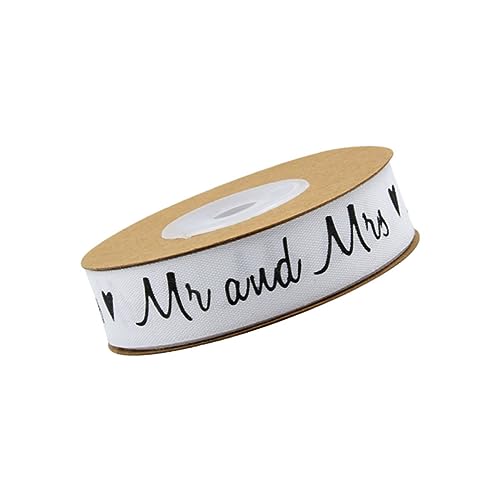 Angoily Hochzeitsdekorative Gurte Satinband Band Paare Bandhochzeit Bänder Hochzeitsband Wickelband Baumwollgurt Hochzeitsfeierdekoration Banddekoration für die Hochzeit Blumenband Weiß Angoily Hochzeitsdekorative Gurte Satinband Band Paare Bandhochzeit Bänder Hochzeitsband Wickelband Baumwollgurt Hochzeitsfeierdekoration Banddekoration für die Hochzeit Blumenband Weiß von Angoily