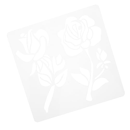 Angoily Hohle Sprühblumenschablone Schablonenmalerei Natur-schablonen Blumenschablonen Und Malschablonen Für Wände Blumen- Malen Von Schablonen Für Das Haustier von Angoily