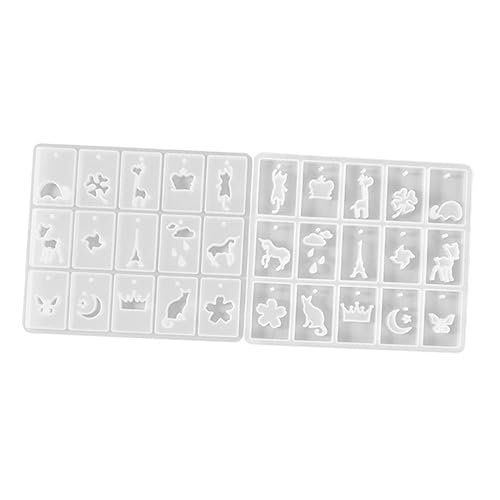 Angoily Hollow Out Silikonform für Diy Schmuckherstellung Praktische Gießform für Anhänger und Dekoration Hochwertigem Silikon Einfach zu Reinigen Verwenden für Kreative Bastelprojekte von Angoily