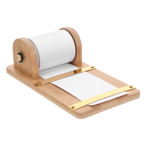Angoily Holz Notizpapierhalter mit Rollenmechanismus Kompakter Schreibtisch Organizer Langlebiger Memo Rollenspender für Büro und Zuhause Vielseitiger Desktop Notizblockhalter mit Angoily Holz Notizpapierhalter mit Rollenmechanismus Kompakter Schreibtisch Organizer Langlebiger Memo Rollenspender für Büro und Zuhause Vielseitiger Desktop Notizblockhalter mit von Angoily