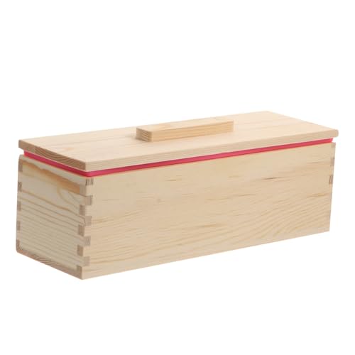 Angoily Holz Seifenform mit Deckel Handgefertigte Seifenform Eleganter Holzbox Langlebig und für Diy Seifenherstellung und Kreative Projekte Angoily Holz Seifenform mit Deckel Handgefertigte Seifenform Eleganter Holzbox Langlebig und für Diy Seifenherstellung und Kreative Projekte von Angoily