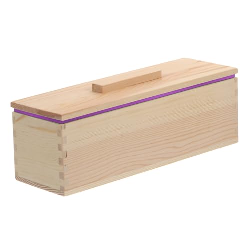 Angoily Holz Seifenform mit Deckel Handgemachte Seifenform Hochwertigem und Stabilem Holz für Diy Seifenherstellung und Kreative Angoily Holz Seifenform mit Deckel Handgemachte Seifenform Hochwertigem und Stabilem Holz für Diy Seifenherstellung und Kreative von Angoily