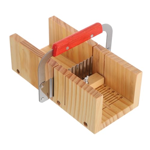 Angoily Holz Seifenschneider Einstellbare Seifenbox mit Doppelten Schlitzen für DIY Seifenherstellung Ergonomisches Design für Kreative Seifenprojekte und Verschiedene Dicke Angoily Holz Seifenschneider Einstellbare Seifenbox mit Doppelten Schlitzen für DIY Seifenherstellung Ergonomisches Design für Kreative Seifenprojekte und Verschiedene Dicke von Angoily