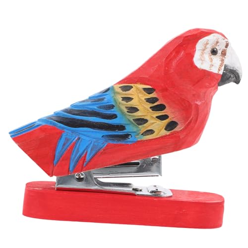 Angoily Holz Tier Stapler Handgefertigtes Tierdesign für Büro und Kreativbedarf Lustiges und Schreibtischzubehör für Erwachsene und und Dekorativ von Angoily