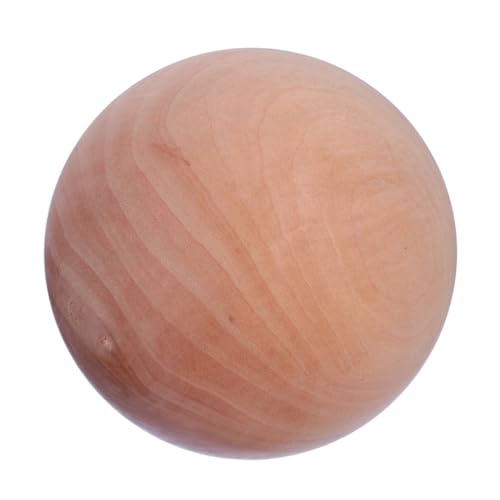 Angoily Holzdekorationen Kugel Holzhandwerk Heimdekoration Lindenholz Für Erwachsene Gedrechselte Gartenkugeln Für Gärten Rohlinge Gartenkugeln Farbig Schlicht Mittelstücke von Angoily