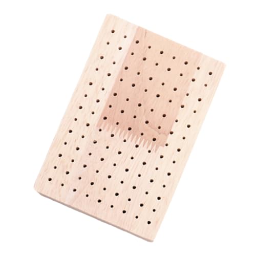 Angoily Holzsockel Rechteckig Langlebig Praktisch für Tonarbeiten Holzdisplayhalter Robust Sicher für Zuhause Laden und Werkstatt Dickes Holzbrett Ofenfest Leicht Tragbar von Angoily