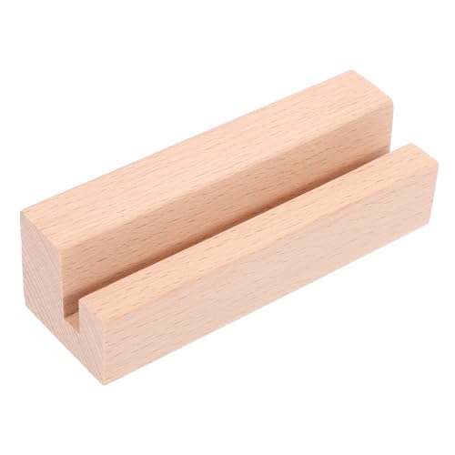 Angoily Holzständer Kartenhalter Tischkalender Ständer mit Stabilem Holzsockel für Fotohalter und Memo Clip Dekorativer Aufsteller für Fotos Notizen Büro und Schreibtisch Angoily Holzständer Kartenhalter Tischkalender Ständer mit Stabilem Holzsockel für Fotohalter und Memo Clip Dekorativer Aufsteller für Fotos Notizen Büro und Schreibtisch von Angoily
