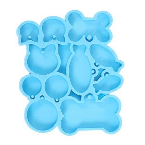 Angoily Hundeknochenschlüsselkettenform Schlüsselanhänger Diy-hundehalsband-set Hundemarke Hund Namensschild Hundeknochen-diy-zubehör Harzform Selber Machen Hundezauber Blau Kieselgel Angoily Hundeknochenschlüsselkettenform Schlüsselanhänger Diy-hundehalsband-set Hundemarke Hund Namensschild Hundeknochen-diy-zubehör Harzform Selber Machen Hundezauber Blau Kieselgel von Angoily