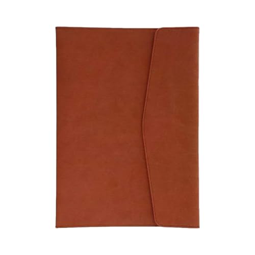 Angoily Imitation Leder Aktentasche Große Kapazität Dokumentenmappe mit Schnappverschluss für Büro und Geschäftsreisen Braun Angoily Imitation Leder Aktentasche Große Kapazität Dokumentenmappe mit Schnappverschluss für Büro und Geschäftsreisen Braun von Angoily