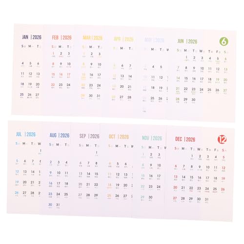 Angoily Kalender Aufkleber Selbstklebend Monate Wandkalender Diy Jahresplaner Für Schüler Lehrer Schreibtisch Kreative Art Wall Calendar Sticker Angoily Kalender Aufkleber Selbstklebend Monate Wandkalender Diy Jahresplaner Für Schüler Lehrer Schreibtisch Kreative Art Wall Calendar Sticker von Angoily