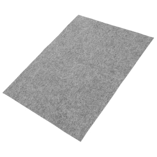 Angoily Kalligraphie-Filzpad kalligrafie üben filzmatte Lackmatte Wasserzeichnungs-Schreibtuch Tinte Filztischmatte Kalligrafiematte aus Filz Kalligraphie-Papierblock Malfilz gefühlt Grau von Angoily