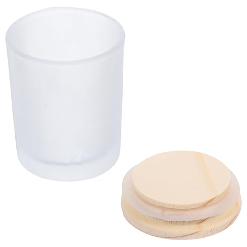 Angoily Kerzenglasform Deckel Kerzenkinder Kerzenherstellung Kit Kerzenherstellungsset Behälter für Kerzen zum Selbermachen Glaskerzenhalter Glaskerzengläser Bambus Weiß Angoily Kerzenglasform Deckel Kerzenkinder Kerzenherstellung Kit Kerzenherstellungsset Behälter für Kerzen zum Selbermachen Glaskerzenhalter Glaskerzengläser Bambus Weiß von Angoily