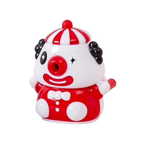 Angoily Kompakter Bleistiftspitzer Für Handbetriebene Schärfe Niedliches Clown Design Für Schule Büro Zuhause Für Langlebige Nutzung von Angoily