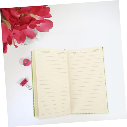 Angoily Kompaktes PU Leder Notizbuch Grün Tragbares Pocket Notepad mit Dickem für Studenten Büro Tagebuch Notizen und Meetings Langlebig und Praktisch für Unterwegs Angoily Kompaktes PU Leder Notizbuch Grün Tragbares Pocket Notepad mit Dickem für Studenten Büro Tagebuch Notizen und Meetings Langlebig und Praktisch für Unterwegs von Angoily